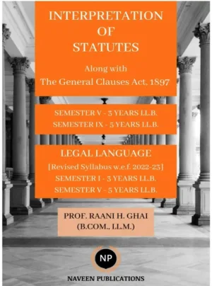 Interpretation of Statutes