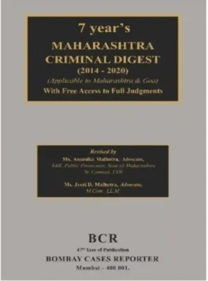 Maharashtra Criminal Digest