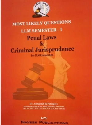 Penal Laws and Criminal Jurisprudence