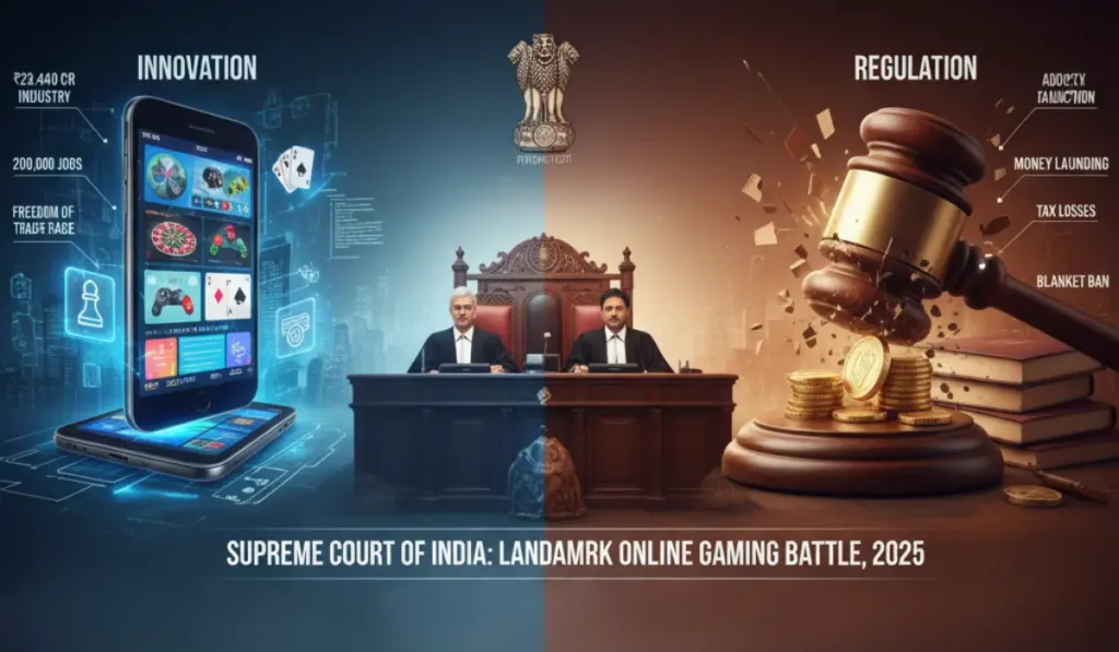 AI Generated Supreme court Ban on Mobile gambling