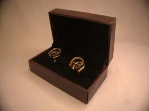 'A' Shaped Cufflinks