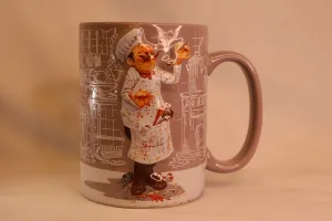 3D Chef Mug Ceramic Coffee Cup