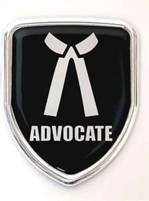 Advocate Lawyer Shield Sticker