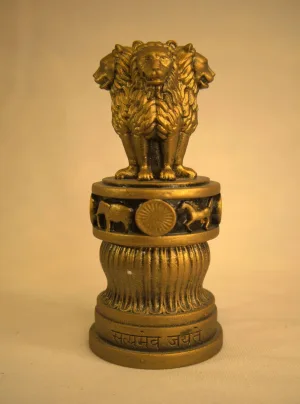 Ashoka Stambh - Satyamev Jayate Desk Statue