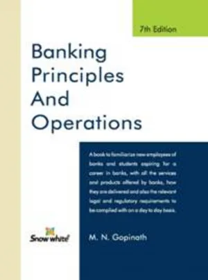 BANKING PRINCIPLES AND OPERATIONS