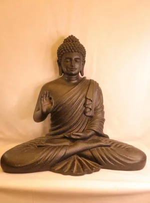 Black Serenity Buddha Statue