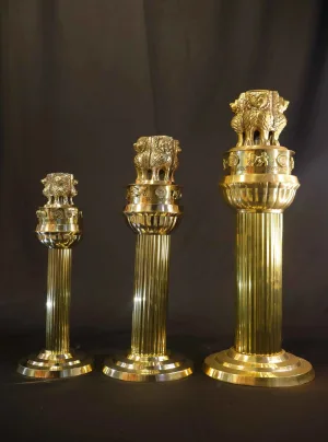 Brass Ashok Stambh pillar