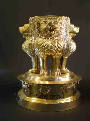 Brass Ashoka Stambh