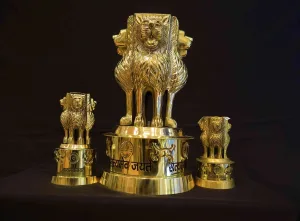 Brass Ashoka Stambh