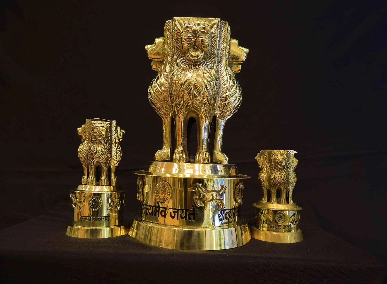 Brass Ashoka Stambh Brass Ashoka Stambh