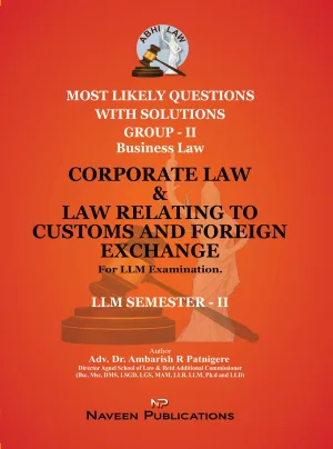 Corporate Law & Law Relating to Customs And Foreign Exchange