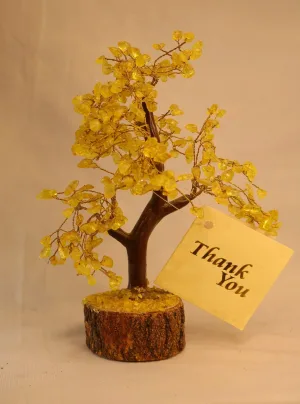 Citrine Gemstone Tree