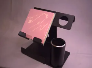 Desk Mobile & Pen Stand — Metal Phone Holder