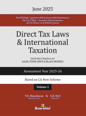 Direct Tax Laws International Taxation In 2 Volumes