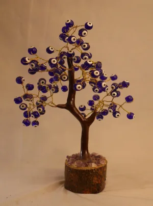 Evil Eye Beaded Protection Tree