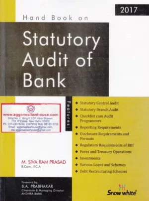 HandBook On Statutory Audit Of Bank
