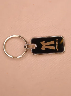Advocate Metal keychain