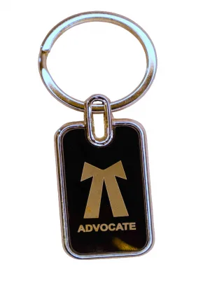 Advocate Metal keychain