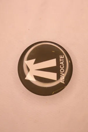 Round Advocate Paperweight