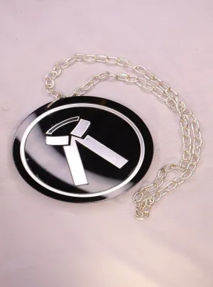 LAWYERS ROUND CAR HANGING TAG