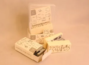 White Cats Leisure” Cute Mini Stapler