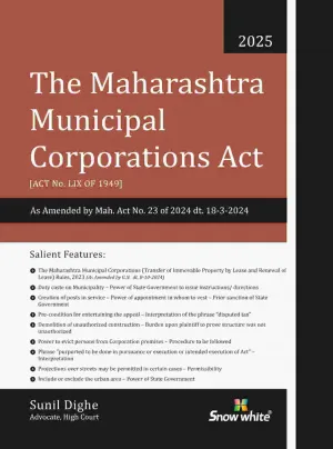 The Maharashtra Municipal Corporations Act ( P / B )