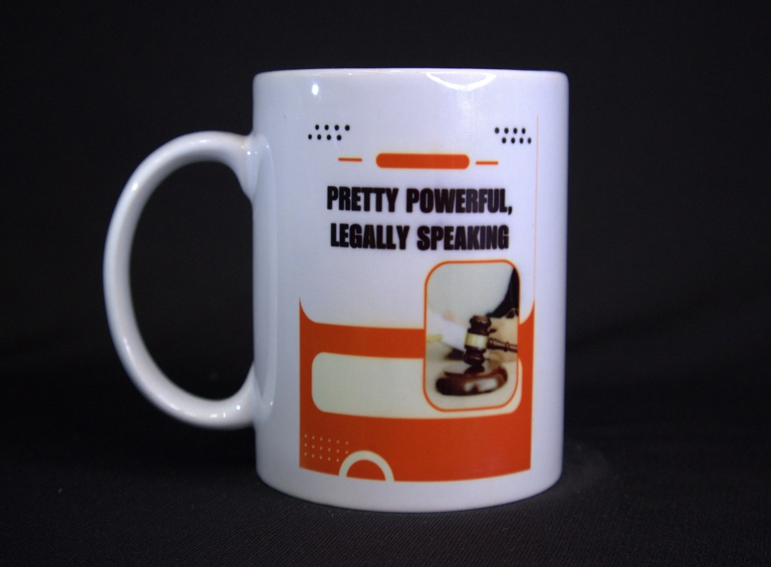 Pretty Powerful Legally Speaking Feminist Lawyer Coffee Mug Pretty Powerful Legally Speaking Feminist Lawyer Coffee Mug