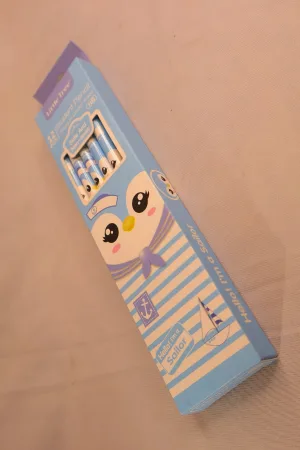 Student Pencil Box — Owl Design