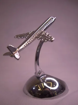Silver Airplane Desk — Paperweight