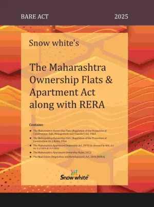 Snow White’s The Maharashtra Ownership Flats & Apartment Act Along With Rera