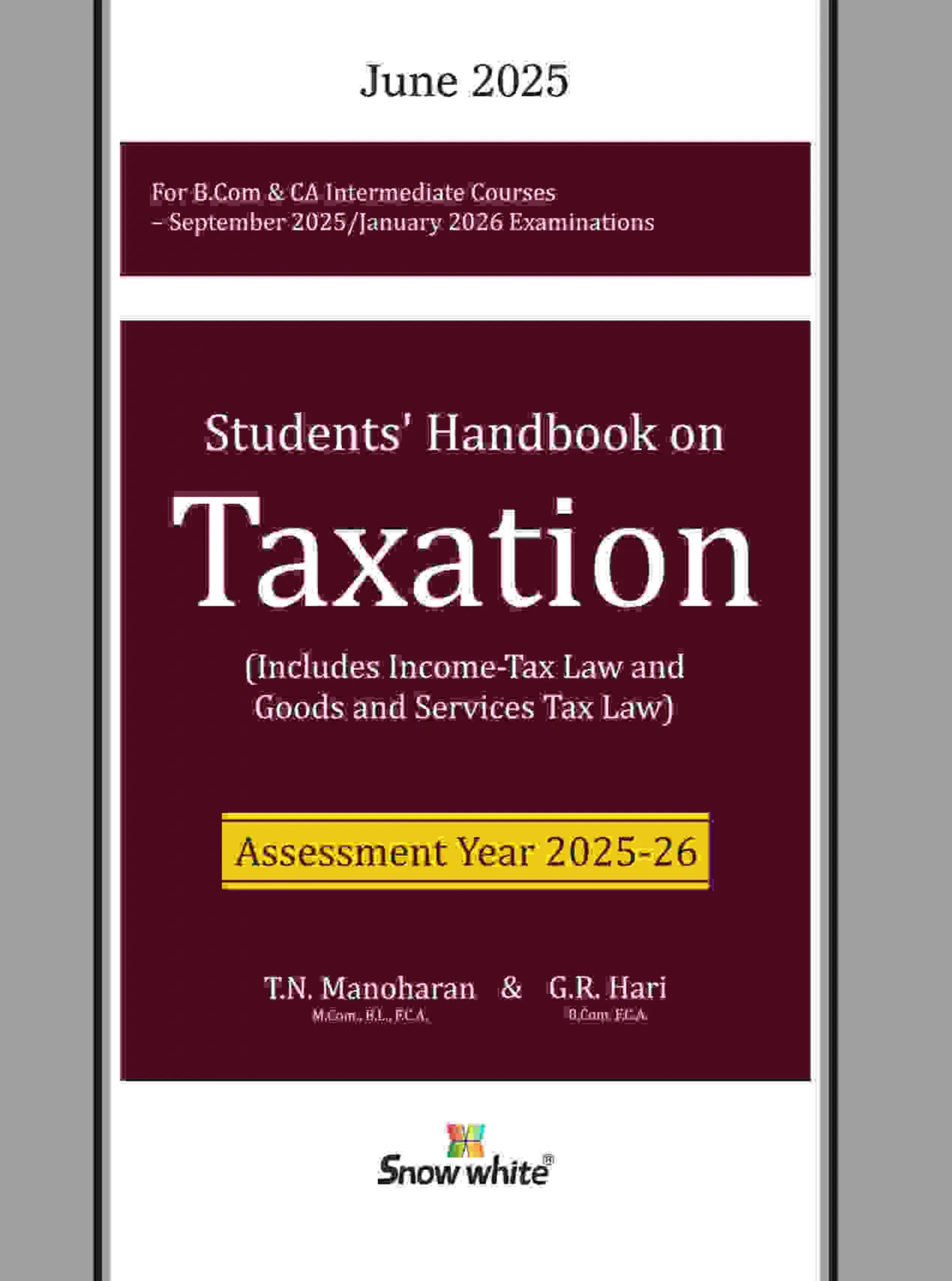 Students Handbook On Taxation Students Handbook On Taxation