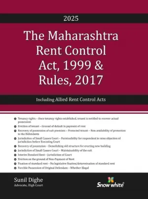 The Maharashtra Rent Control Act, 1999 & Rules, 2017