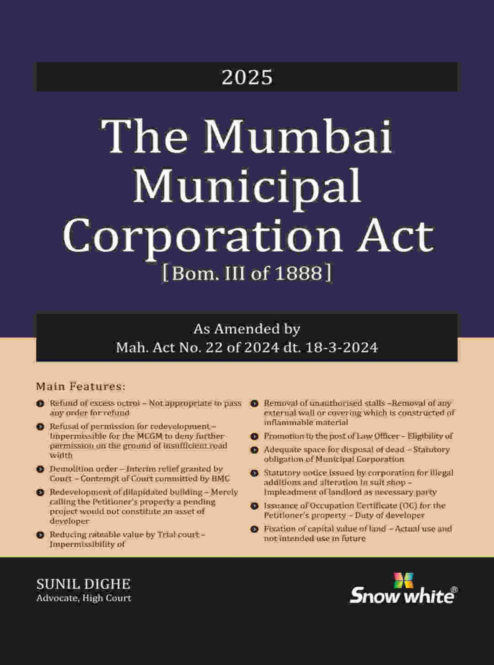 The Mumbai Muncipal Corporation Act