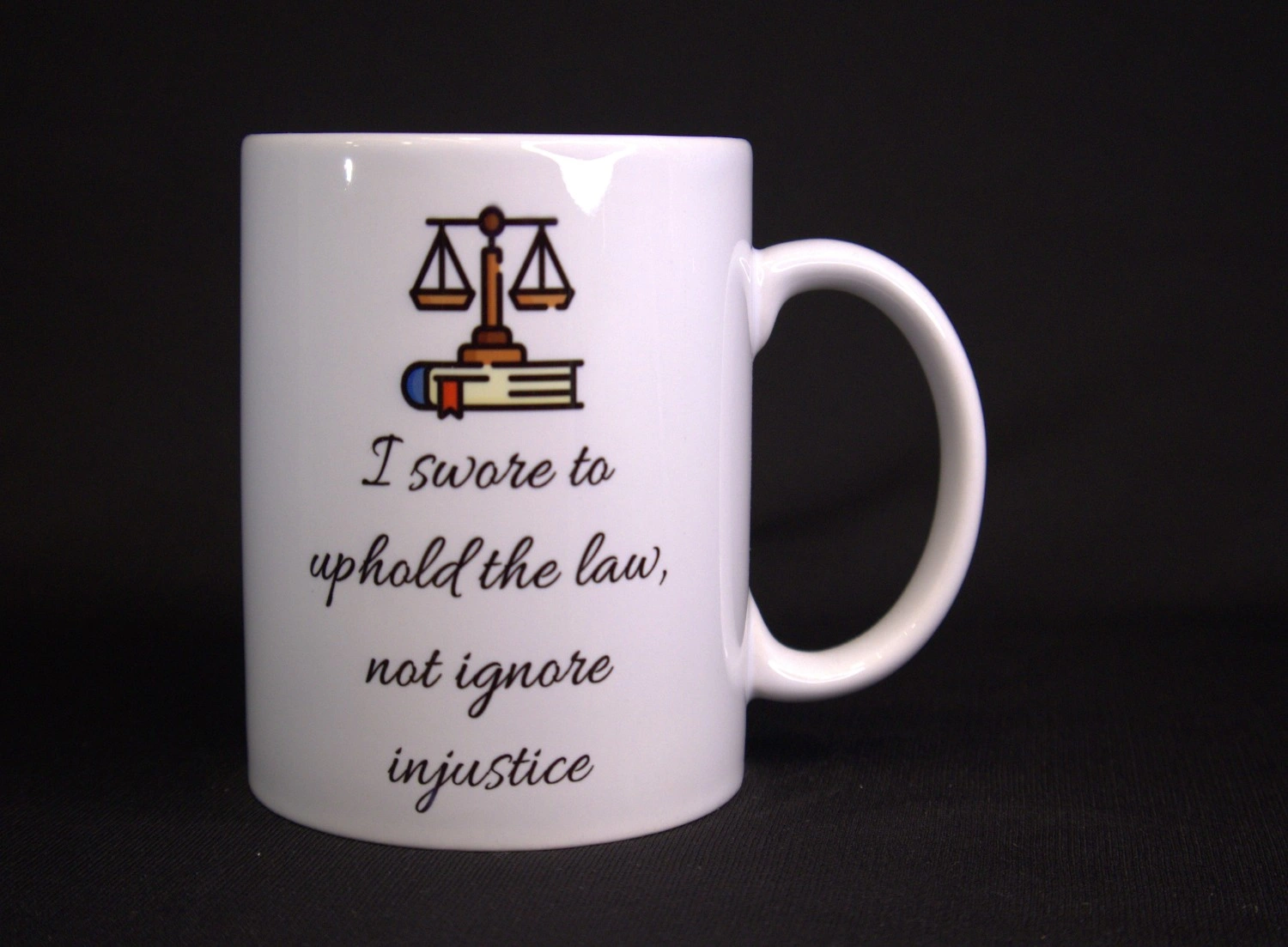Uphold The Law Mug Lawyer Oath Coffee Cup Uphold The Law Mug Lawyer Oath Coffee Cup