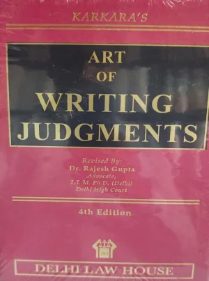 Art of Writing Judgments, 4th New Edn. Reprint 2026
