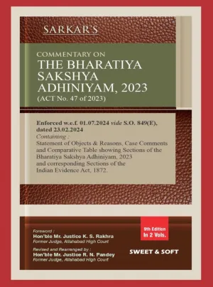 Bharatiya Sakshya Adhiniyam In 2 Vols Reprint-2026