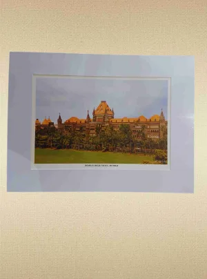 Bombay High Court Mumbai Framed Print5