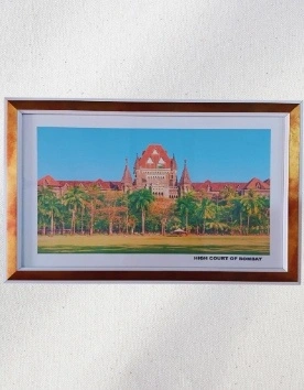 Bombay High Court - Premium Metallic Wood Frame