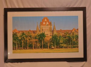 Bombay High Court — Espresso Wood Frame with Cream Mat