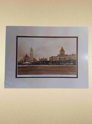 Bombay University and Government Building Mounted Frame