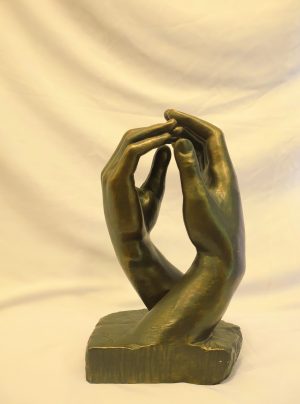 August Rodin Cathedral Hands