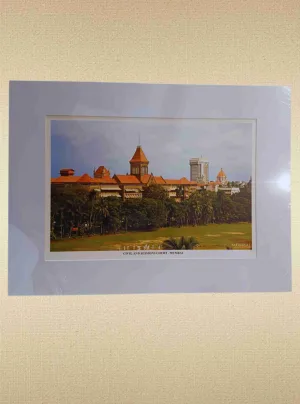 Civil and Sessions Court Mumbai Framed Print2