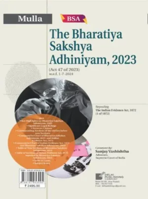 Comm. On The Bharatiya Sakshya Adhiniyam, 2023