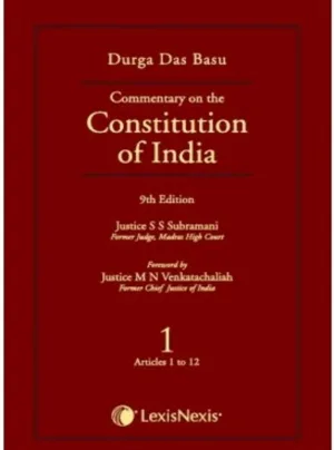 Commentary on the Constitution of India; Vol 1 ; (Covering Articles 1 to 12)