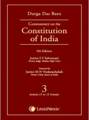 Commentary on the Constitution of India; Vol 3 ; (Covering Articles 15 to 19 (Contd.))