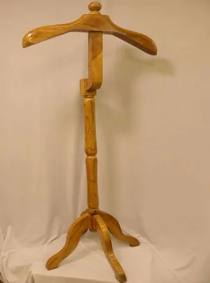 Wooden Coat Stand — Classic Freestanding Valet Stand