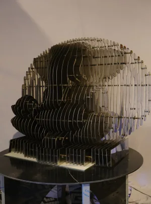 Ganeshji 3D Layered Sculpture