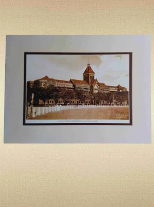 Government Secretariat Bombay 1874 Framed Print