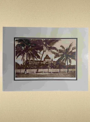 High Court Bombay 1883 Mounted Frame