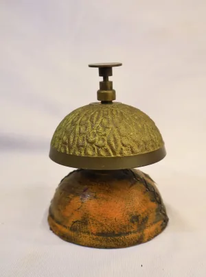 Vintage Brass Desk Bell